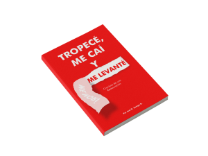 Portada de libro cristiano, tropece, cai y me levante por el pastor Joel Zuñiga de Panama